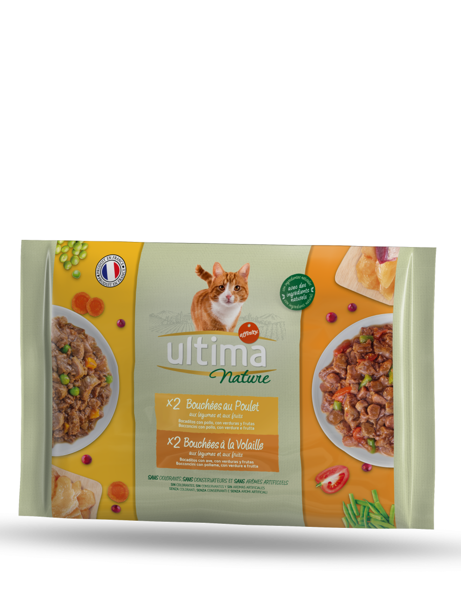 Ultima Nature Poulet Volaille Nourriture Humide Naturelle Pour Chat Ultima