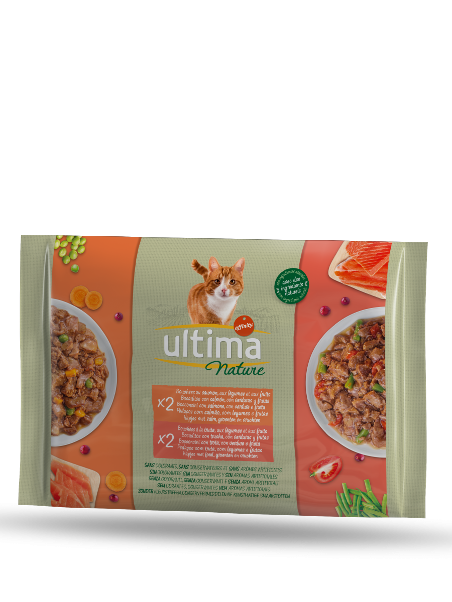 Ultima Nature Saumon Truite Nourriture Humide Naturelle Pour Chat Ultima